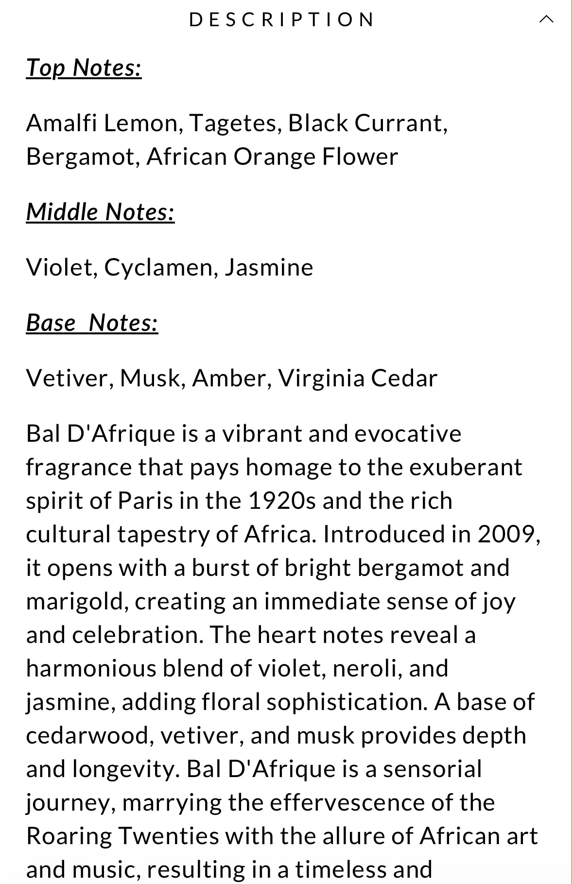 BYREDO Bal D’Afrique EDP