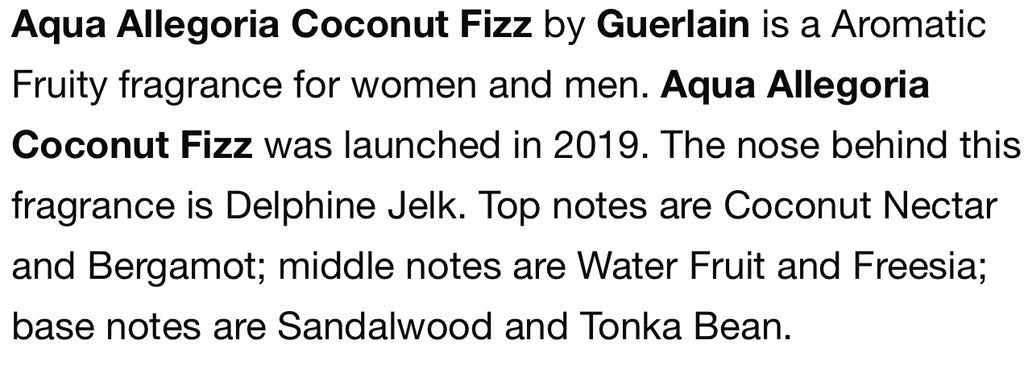 Guerlain Coconut fizz   DISCONTINUED RARE!!