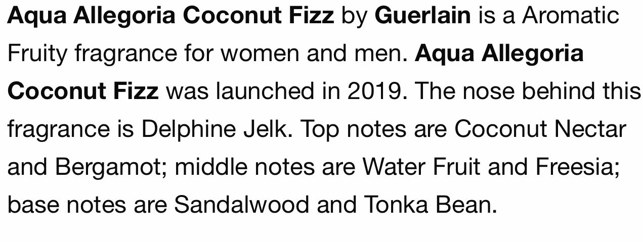 Guerlain Coconut fizz   DISCONTINUED RARE!!