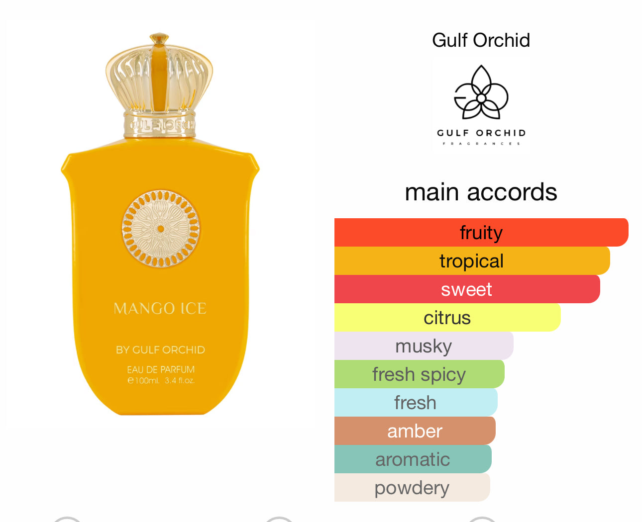 Mango Ice Gulf Orchid