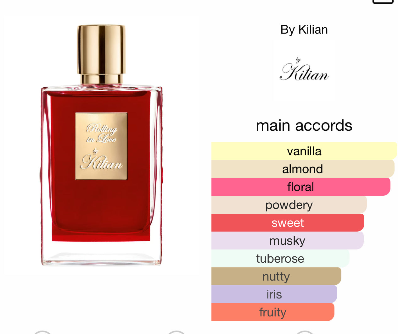 Kilian Rolling In Love EDP