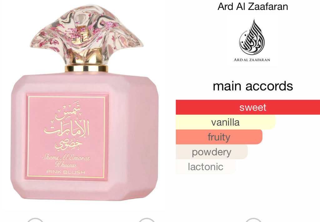 Shams Al Emarat Pink Blush Ard Al Zaafaran