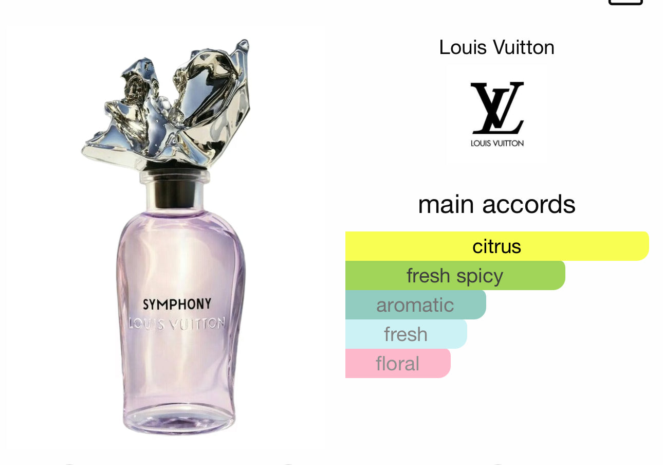 Louis Vuitton Symphony extrait de parfume